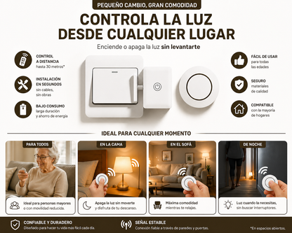 Interruptor Inteligente Sin Cables